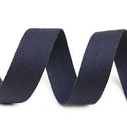 Herringbone twill tape width 20 mm - Dark navy (50 Meters)