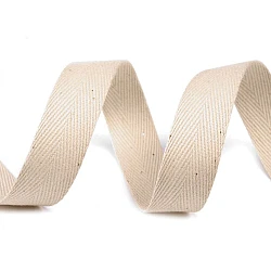 Herringbone twill tape width 14 mm - Lightbeige (50 Meters)