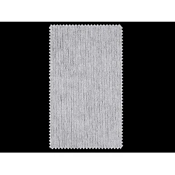 Iron-on non-woven fusible interfacing 40 g/m² width 90 cm, karina - White (1 Meter)