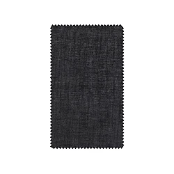 Cotton iron-on reinforcement for bags and handbags 150 g/m² width 115 cm - Black (1 Meter)