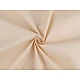 Cotton fabric / canvas single colour - Vanilla (1 Meter)
