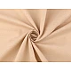 Cotton fabric / canvas single colour - Vanilla (1 Meter)