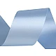 Double faced satin ribbon width 50 mm - Blue sapphire (20 Meters)