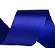 Double faced satin ribbon width 50 mm - Blue sapphire (20 Meters)