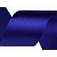 Double faced satin ribbon width 50 mm - Blue sapphire (20 Meters)