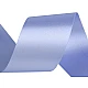 Double faced satin ribbon width 50 mm - Blue sapphire (20 Meters)