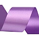 Double faced satin ribbon width 50 mm - Blue sapphire (20 Meters)