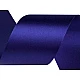 Double faced satin ribbon width 50 mm - Blue sapphire (20 Meters)