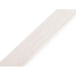 Cotton reinforcement, width 32 mm - Ecru light (1 Meter)
