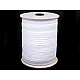 Lingerie elastic braid tape width 11 mm - White (300 Meters)