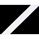 Lingerie elastic braid tape width 11 mm - White (300 Meters)