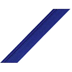 Elastic stretch piping width 11 mm - Cobalt blue (25 Meters)