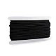 Lingerie bra strap shoulder elastic, filled width 5 mm - White (1 Meter)