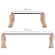 Lingerie bra strap shoulder elastic, filled width 5 mm - White (1 Meter)