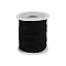 Flat elastic width 3 mm - Black (50 Meters)