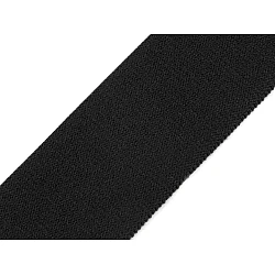 Elastic extra strong width 50 mm - Black (1 Meter)