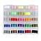 Bobbin box with short bobbins - Mix of colours (1 Box)