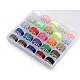 Bobbin box with short bobbins - Mix of colours (1 Box)