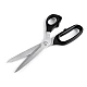 Dressmaking shears kai length 25 cm - Black (1 Piece)
