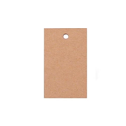 Paper tag / name tag 30x50 mm - Natural brown (280 Pieces)