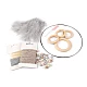 Creative kit dream catcher / diy ø20 cm - Powder (1 Piece)