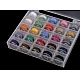 Bobbin box - Transparent (1 Box)