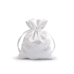 Satin gift pouch bag 9.5x13 cm - Gold lt. (10 Pieces)