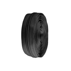 Continuous nylon zipper no 10 - Black (1 Meter)
