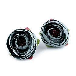 Artificial buttercup head ø4 cm - Turquoise (10 Pieces)