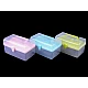 Plastic storage box organizer / case - Light pink (1 Piece)