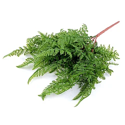 Artificial ferns, 2nd quality - Green fern (1 Bunch)