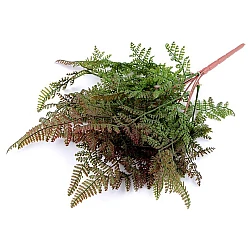 Artificial ferns, 2nd quality - Green (1 Bunch)
