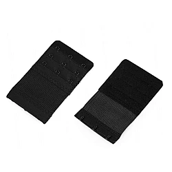Bra extender width 55 mm 3-rows - Black (1 Piece)