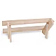 Wooden display stand - Natural light (1 Piece)