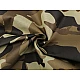 Outdoor fabric 600d, pvc coated, camouflage - Green (1 Meter)