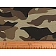 Outdoor fabric 600d, pvc coated, camouflage - Green (1 Meter)