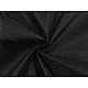Anti-slip fabric with pu dots, to sew-on - Black (1 Meter)