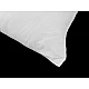 Hollow fiber pillow / pillow pes insert 45x45 cm 400 g with zipper - White (1 Piece)
