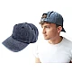 Unisex cotton cap - Jeans blue (1 Piece)