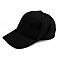 Unisex cap suitable for diy decorating - Black (1 Piece)