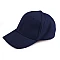 Unisex cap suitable for diy decorating - Blue dark (1 Piece)