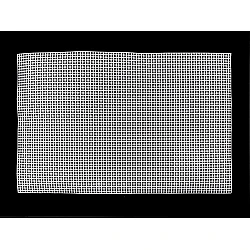 Plastic canvas grid for tapiko 32.8x50.5 cm - Black (1 Piece)