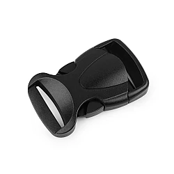 Plastic side release buckle width 38 mm - Black (25 Sets)