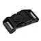 Frost-resistant tri-glide slider / side release buckle, 20 mm, 25 mm - Black (10 Sets)