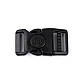 Frost-resistant tri-glide slider / side release buckle, 20 mm, 25 mm - Black (100 Sets)
