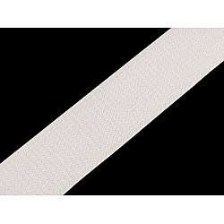Mixed hook & loop on one tape width 50 mm - White (25 Meters)