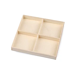 Wooden box / organizer - Natural light (1 Piece)