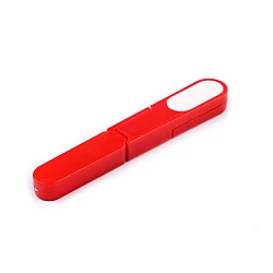 Sewing scissors / thread snips, length 12 cm - Red (1 Piece)