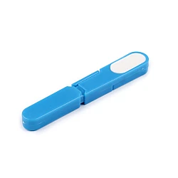 Sewing scissors / thread snips, length 12 cm - Blue (1 Piece)