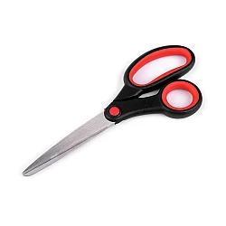 Scissors for left-handers, length 21 cm - Red (1 Piece)